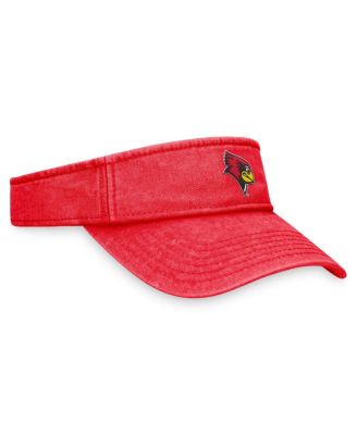 Men's Red Illinois State Redbirds Terry Adjustable Visor