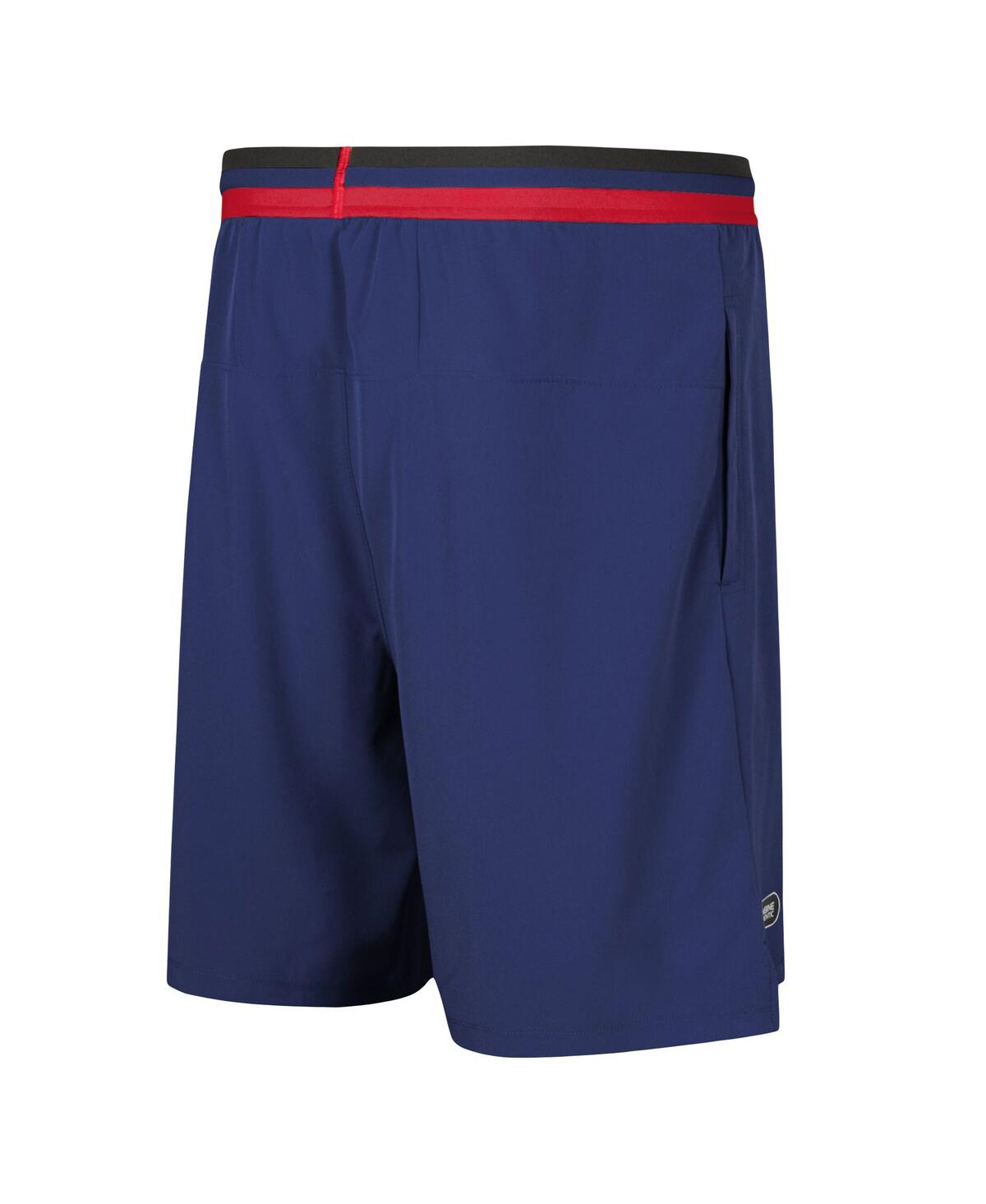 Outerstuff Men's Royal Buffalo Bills Cool Down Tri-color Elastic Training Shorts In Royal
