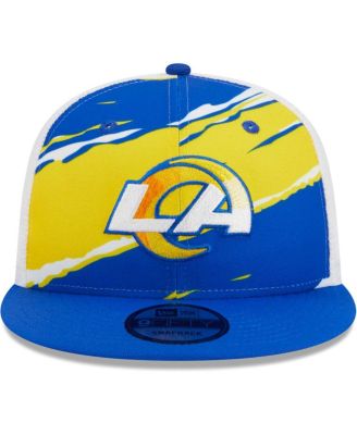 Men's Royal Los Angeles Rams Tear Trucker 9FIFTY Snapback Hat