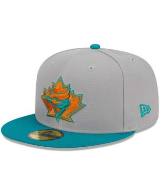 Men's Gray, Teal Toronto Blue Jays 59FIFTY Fitted Hat