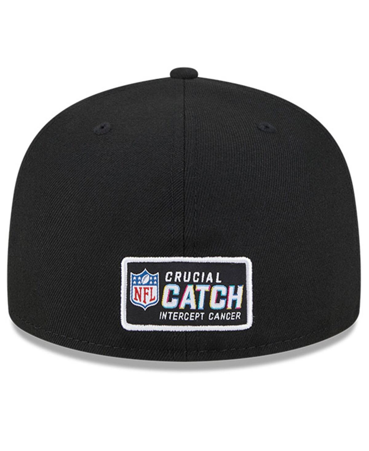 Shop New Era Men's  Black Tennessee Titans 2023 Nfl Crucial Catch 59fifty Fitted Hat