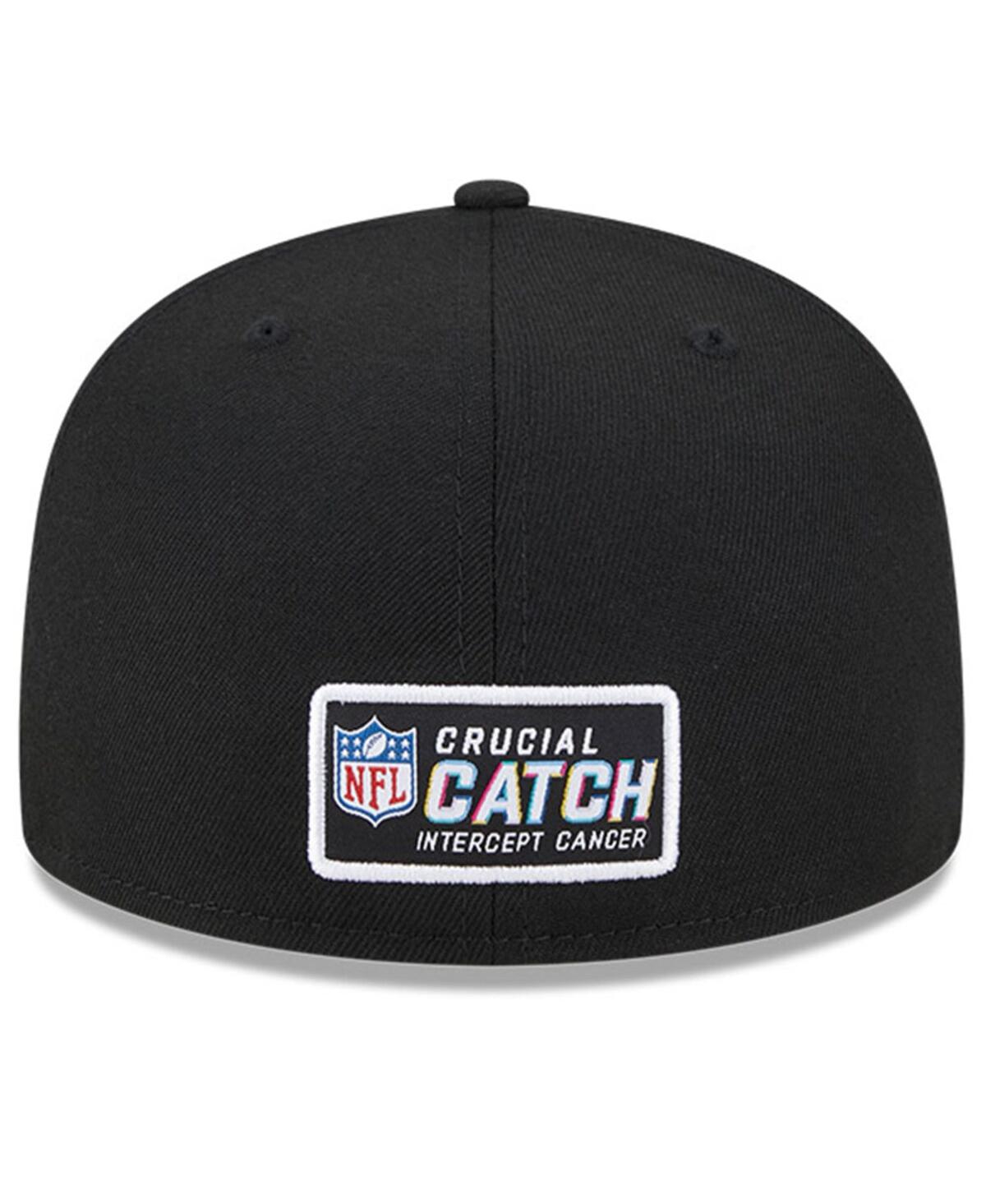 Men's New EraPhiladelphia Eagles 2023 Nfl Crucial Catch 59FIFTY Fitted Hat - Black