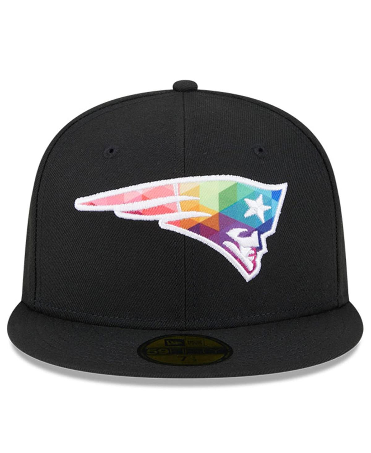Shop New Era Men's  Black New England Patriots 2023 Nfl Crucial Catch 59fifty Fitted Hat