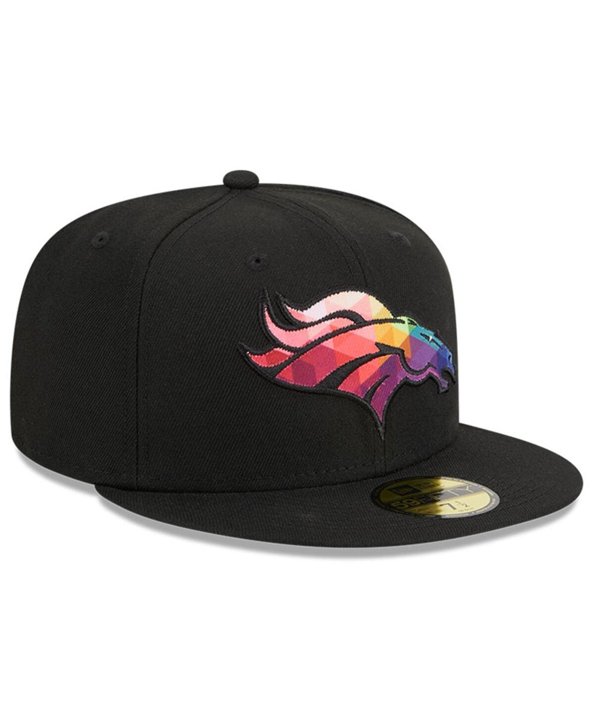 Men's New EraDenver Broncos 2023 Nfl Crucial Catch 59FIFTY Fitted Hat - Black