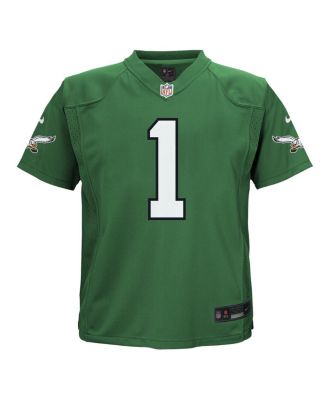 Infant Boys and Girls Jalen Hurts Kelly Green Philadelphia Eagles Alternate Game Jersey