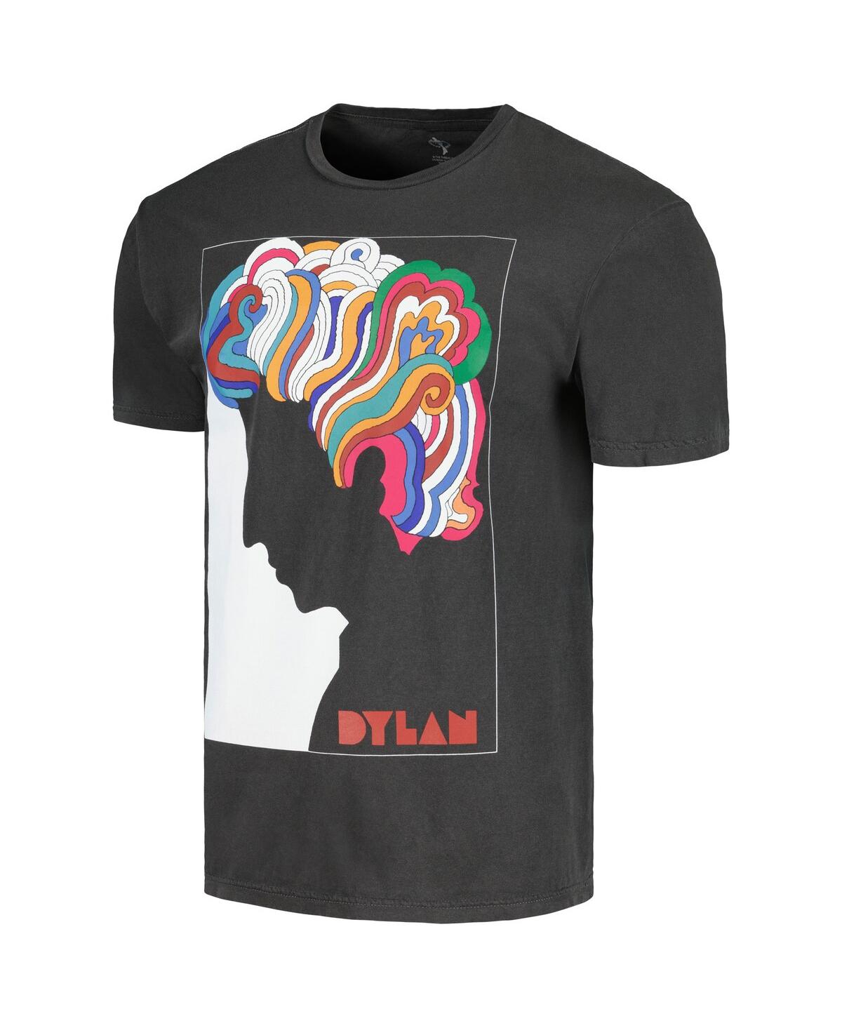 Shop Philcos Men's Charcoal Bob Dylan Washed Graphic T-shirt