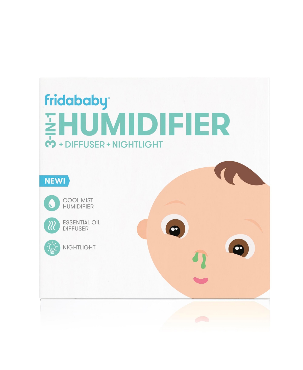 Shop Frida Baby 3-in-1 Humidifier With Diffuser And Nightlight By  Baby In White