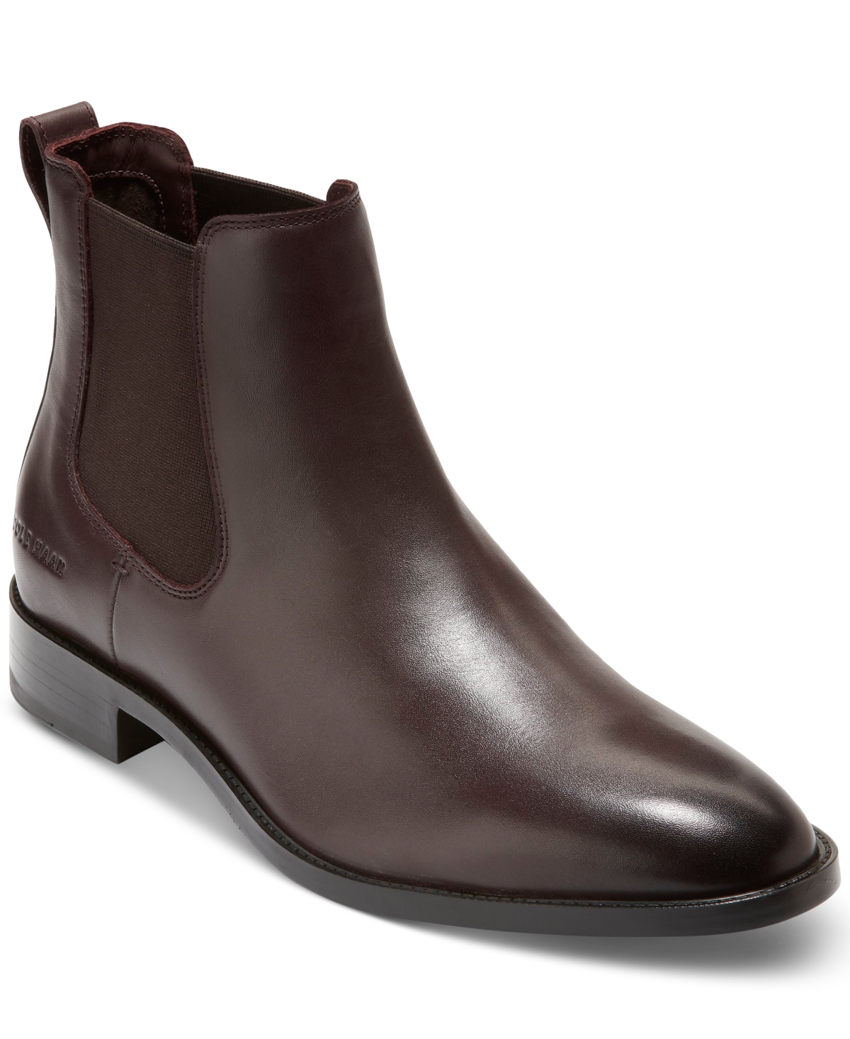 Cole Haan Men's Hawthorne Leather Pull-On Chelsea Boots Men's Shoes