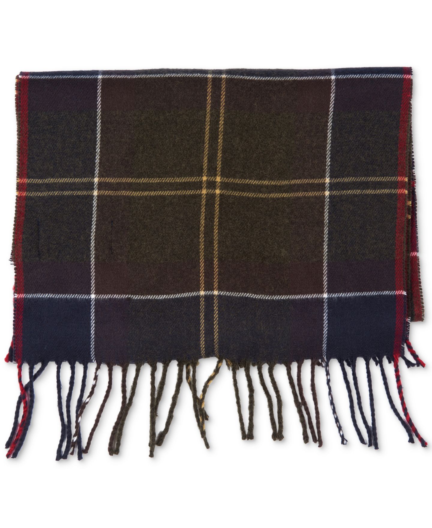 Мужской шарф Barbour Galingale Check Tartan, цвет: Classic Tartan — фото 1