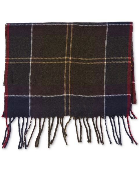 Мужской шарф Barbour Galingale Check Tartan, цвет: Classic Tartan