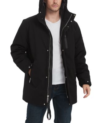 Men's Calvary Twill Hooded Car Coat