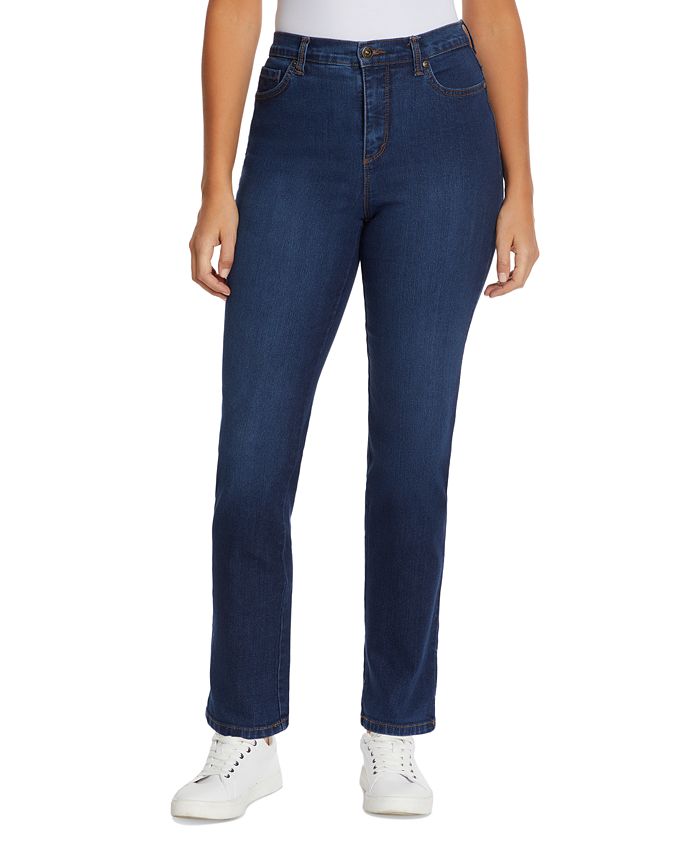 Gloria Vanderbilt Women's Amanda Classic Straight Jeans - Macy's
