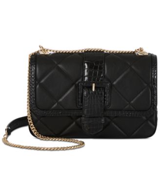 Brahmin - Rosalie Black Duval Small Leather Crossbody