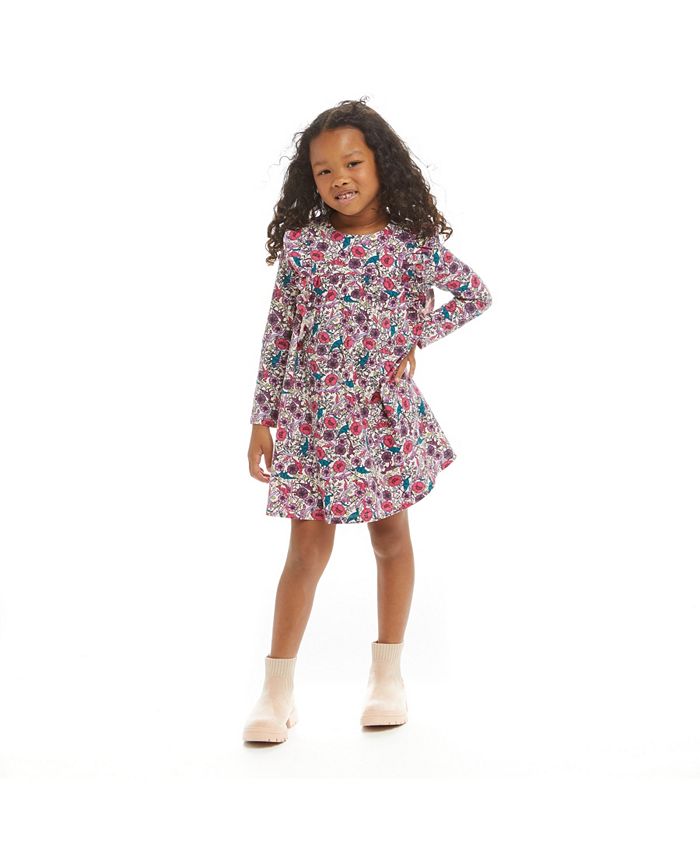 Andy & Evan Toddler Girls / Dino Print Dress - Macy's