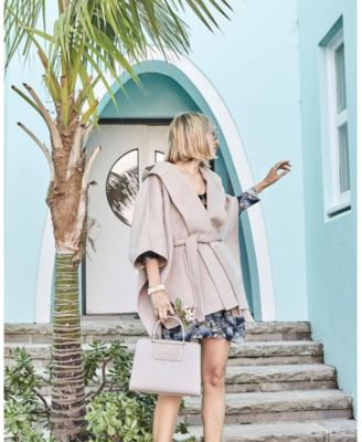 Women's Jackson Landing Wool Blend Cape Coat