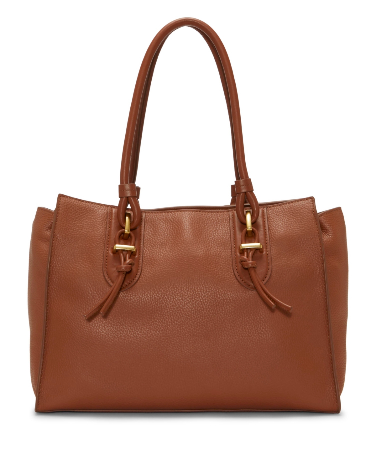 Shop Vince Camuto Women's Maecy Tote In Warm Caramel