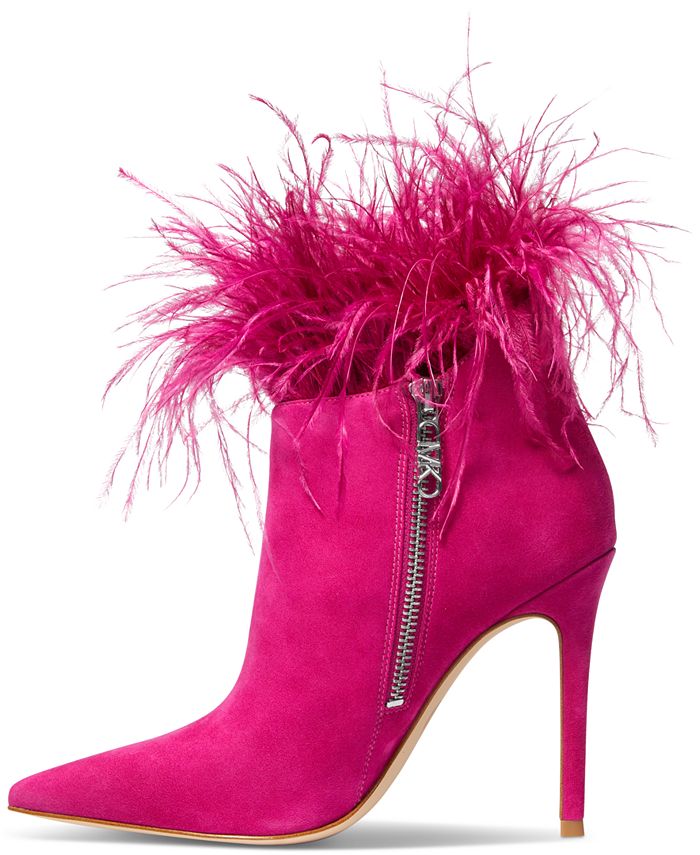 Michael kors hotsell feather boots