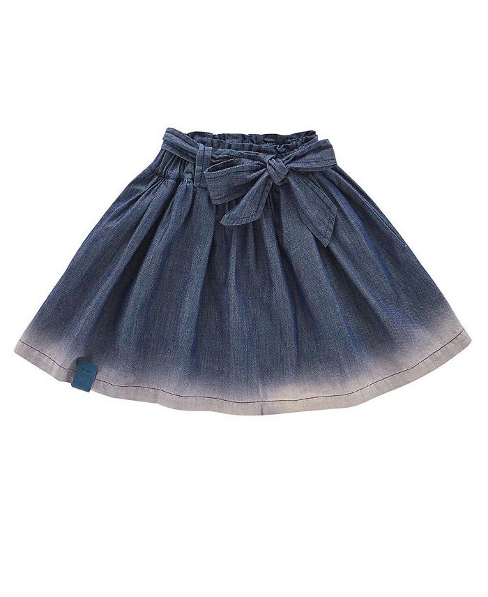 OMAMImini Toddler|Child Girls, Belted Denim Skirt - Macy's