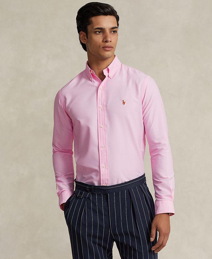 Polo Ralph Lauren Men's Classic Fit Long Sleeve Oxford Shirt - Macy's