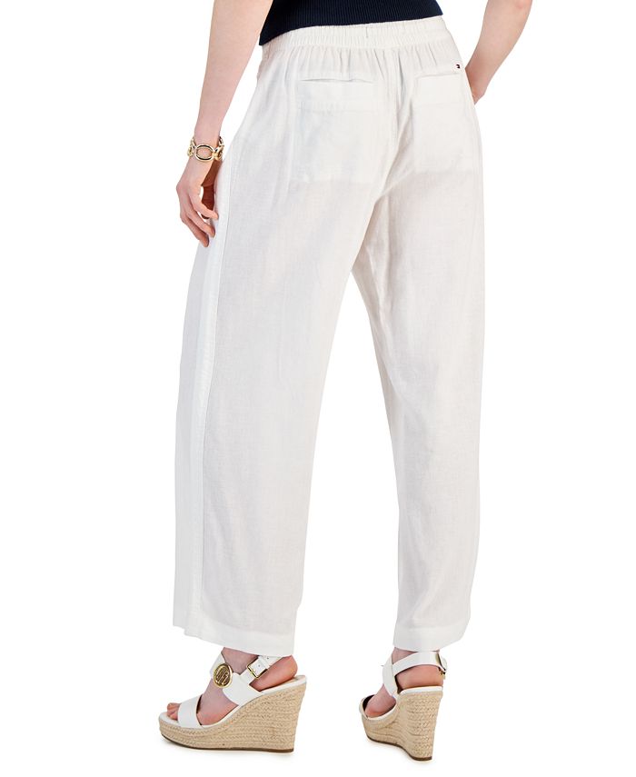 Tommy Hilfiger Women's ElasticWaist Ankle Pants Macy's