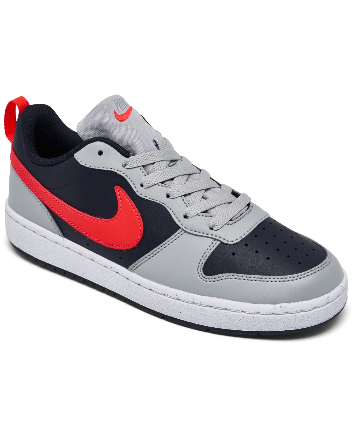 Nike Big Kids Court Borough Low Recraft Casual Sneakers From Finish ...