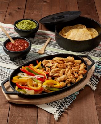 Latin Cast Iron 8 Piece Fajita Set