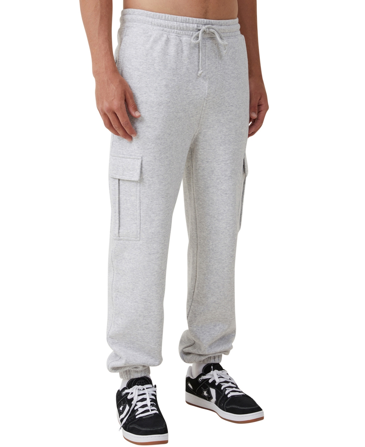 Cotton On Men's Cargo Loose Fit Track Pants In Gray Marle