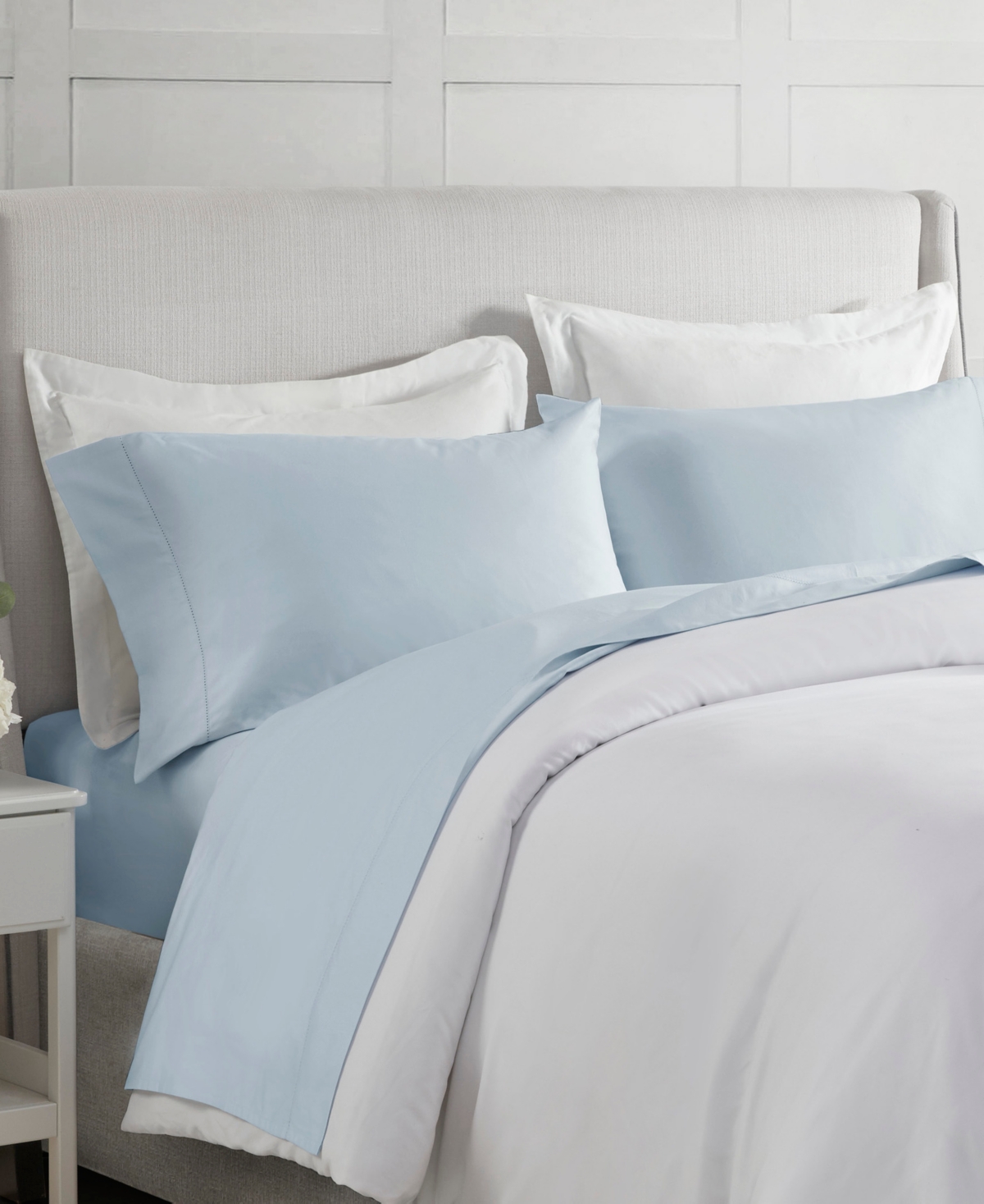 Madison Park 500-Thread Count Egyptian Cotton Deep Pocket 4-Piece Sheet Set