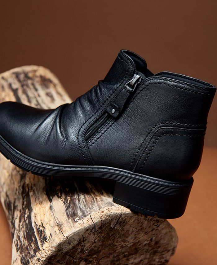Stivaletti da donna Hearth Clara in nabuk nero