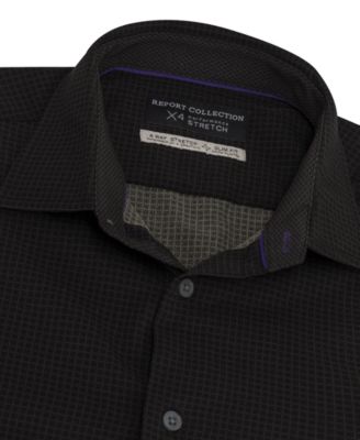 Men's Slim-Fit Tonal-Print Shirt
