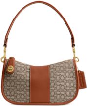 Cloth handbag Coach Brown in Cloth - 25096952