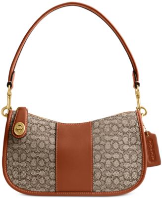 COACH The Coach Originals Micro Signature Jacquard Small Swinger