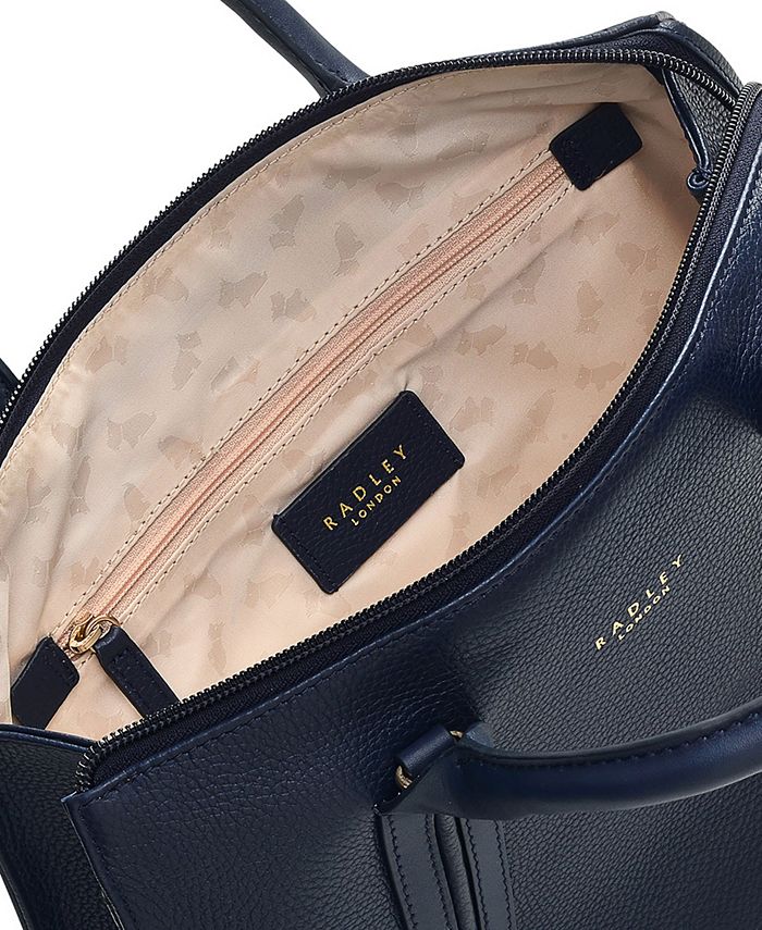 Radley London Badgers Walk Small Zip Top Satchel Bag Macy's