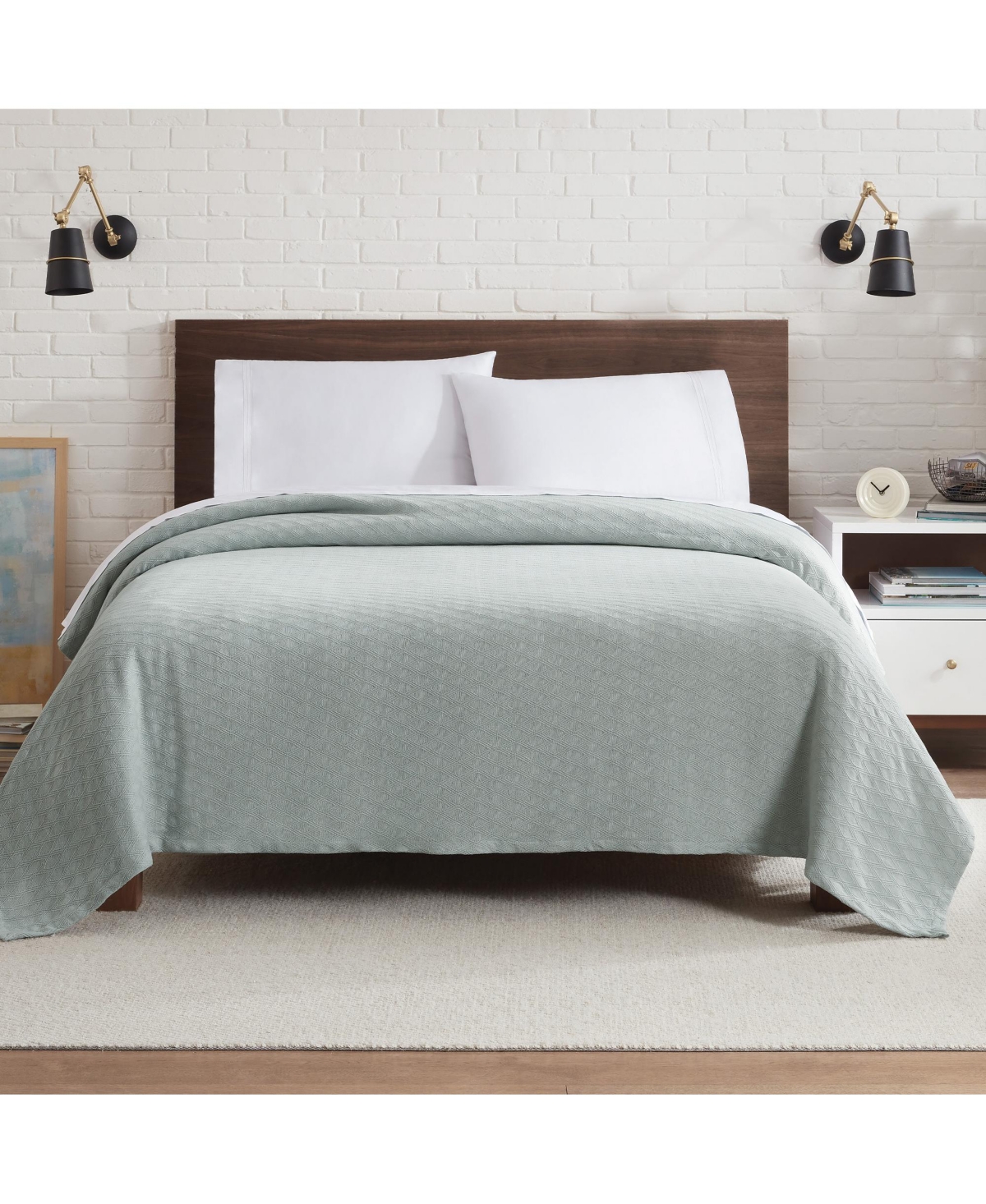 Aston and Arden Tencel Lyocell Bed Blanket, Bed Size 108x90 in. (Color Options) - Premium Eucalyptus and Cotton All Season Heavy Weight Soft and