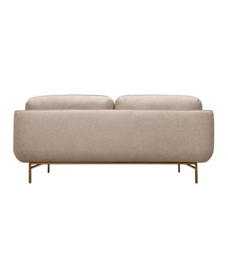 Lilou 77" Polyester, Nylon with Metal Legs Sofa
