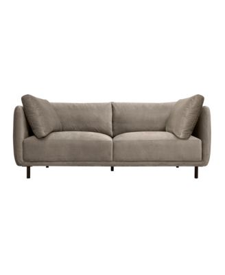 Serenity 79" Velvet with Metal Legs Sofa