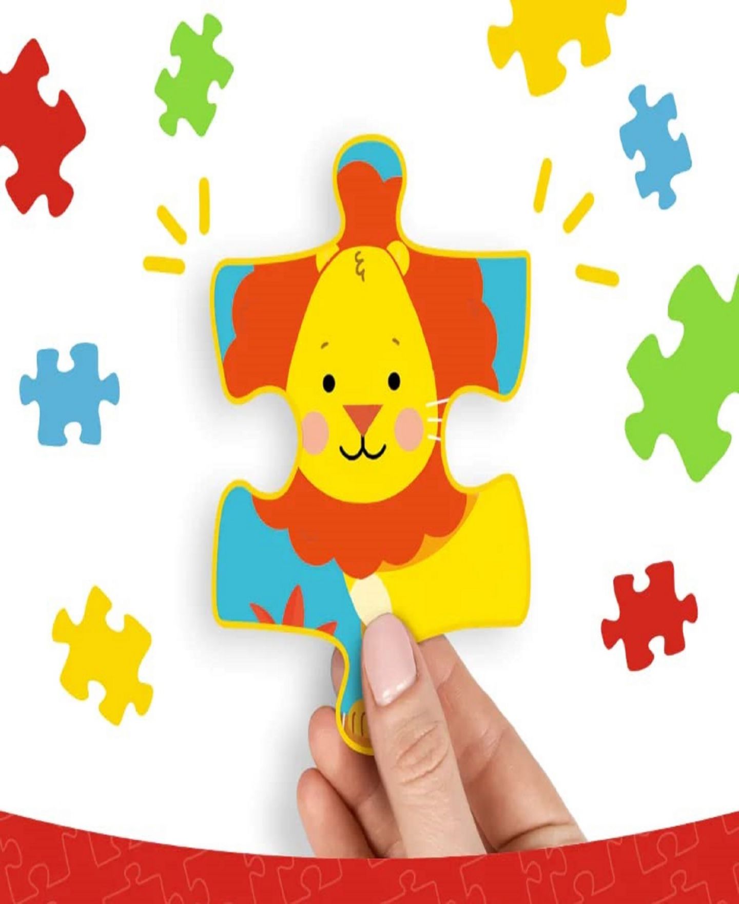 Детский пазл Trefl Peppa Pig's Happy Train 15-Piece Puzzle, Ages 3+, цвет: Разноцветный — фото 2
