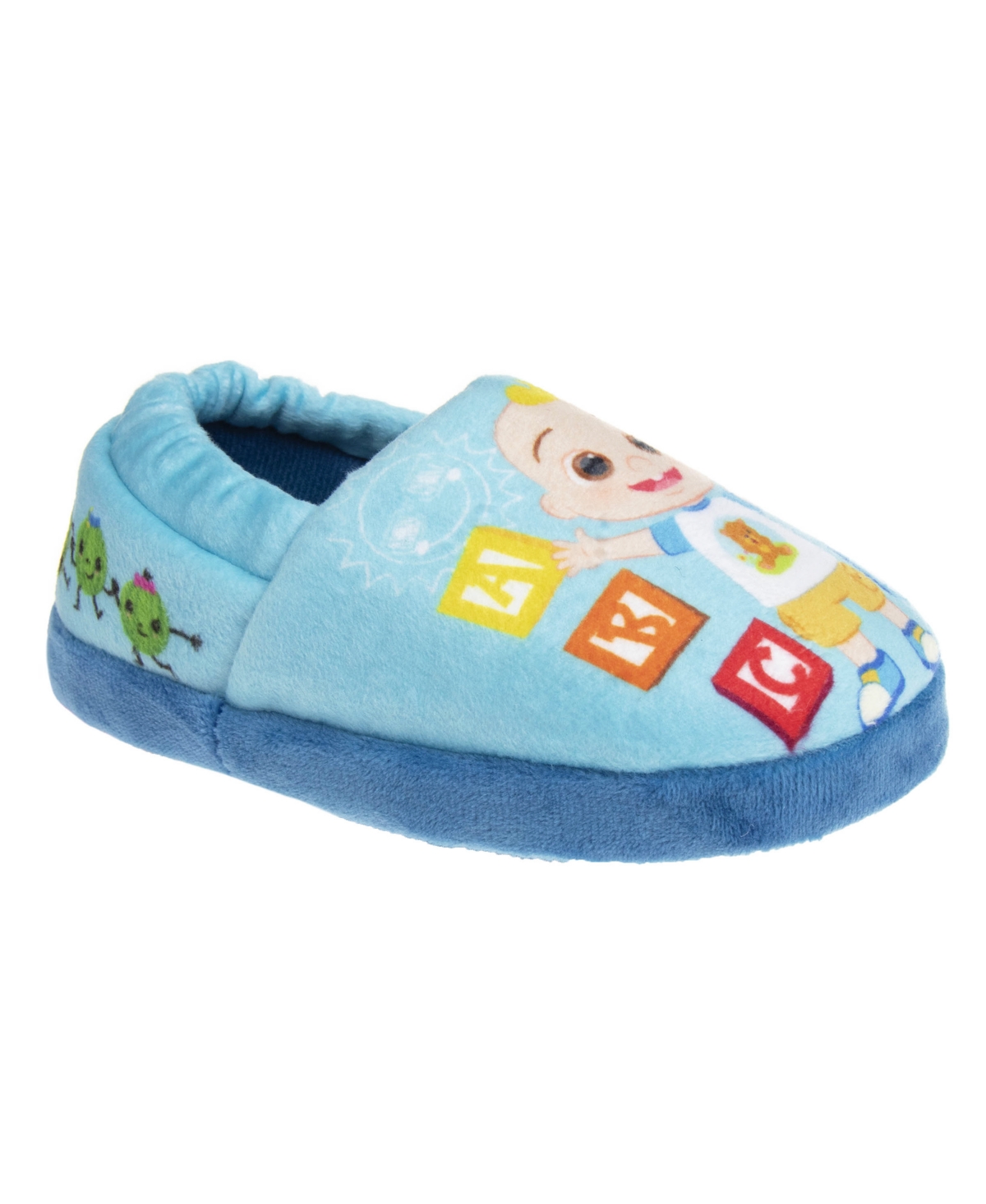 Cocomelon Kids' Little Boys Dual Sizes House Slippers In Blue