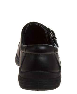 Little Boys School Hook and Loop Closure Shoes