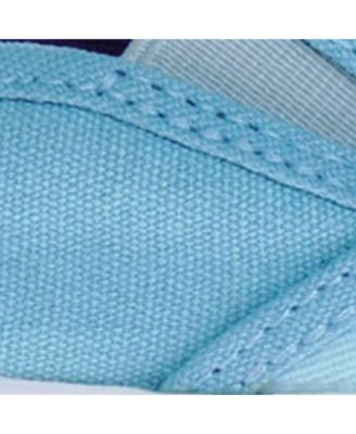 Little Girls Frozen Slip On Canvas Sneakers