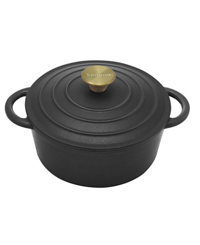 Cuisinart Onyx Black & Rose Gold Stainless Steel 1.5-Qt. Saucepan & Cover -  Macy's