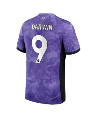 Big Boys Nike Darwin Núñez Purple Liverpool 2023/24 Third Stadium