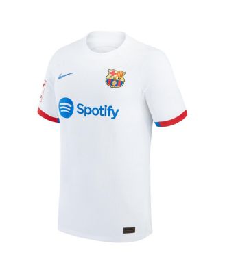 Men's Nike Gavi White Barcelona 2023/24 Away Match Authentic