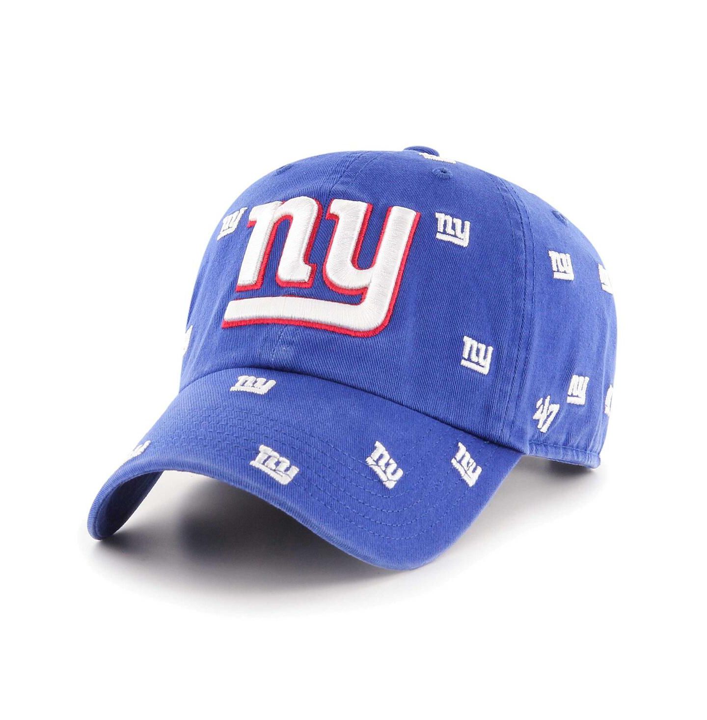 Кепка '47 Brand Royal New York Giants Confetti Clean Up Adjustable Hat — фото 1