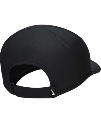 Youth Boys and Girls Black Featherlight Club Performance Adjustable Hat