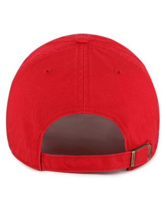 Women's Red Tampa Bay Buccaneers Confetti Icon Clean Up Adjustable Hat