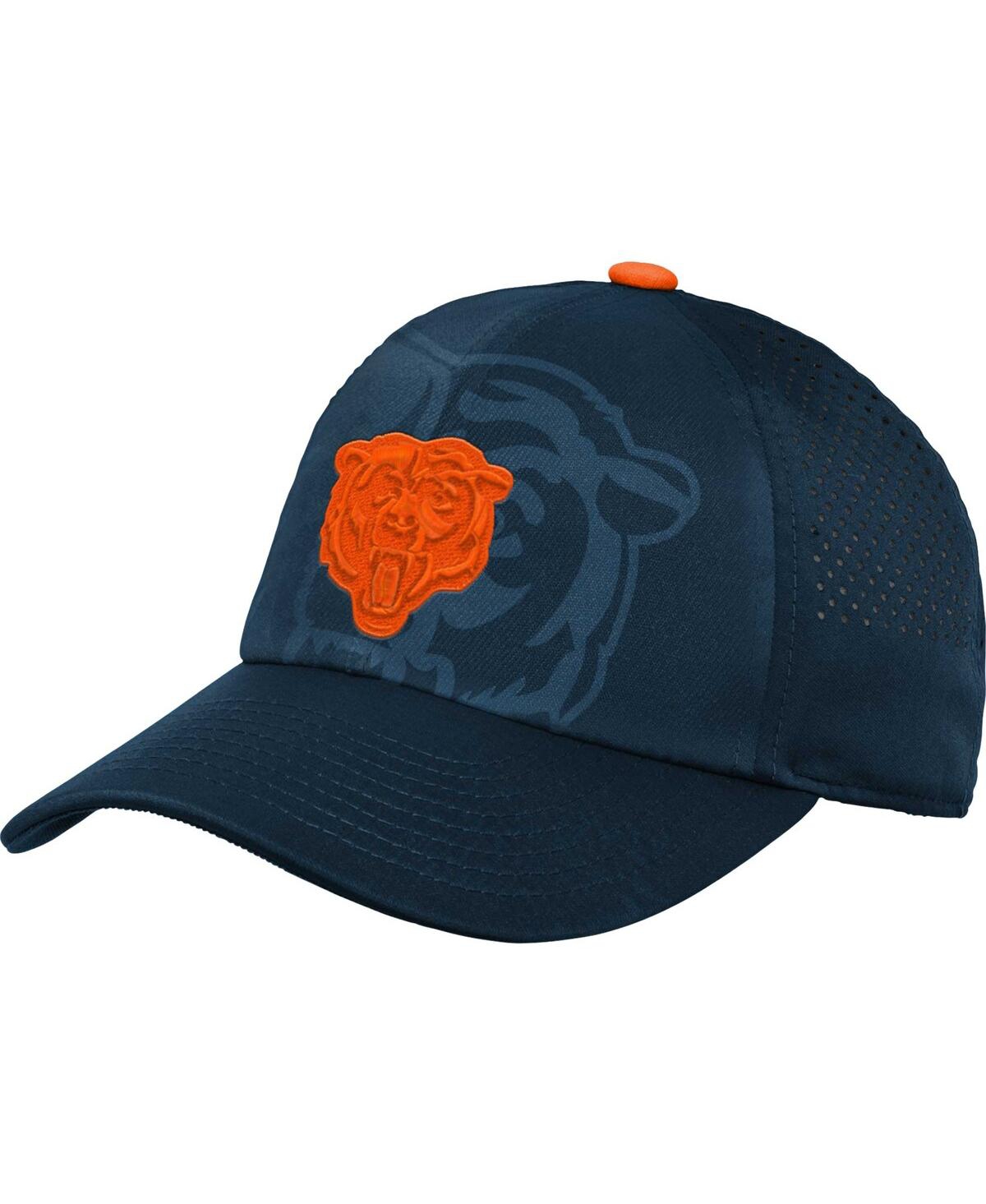 Outerstuff Kids' Youth Boys And Girls Navy Chicago Bears Tailgate Adjustable Hat