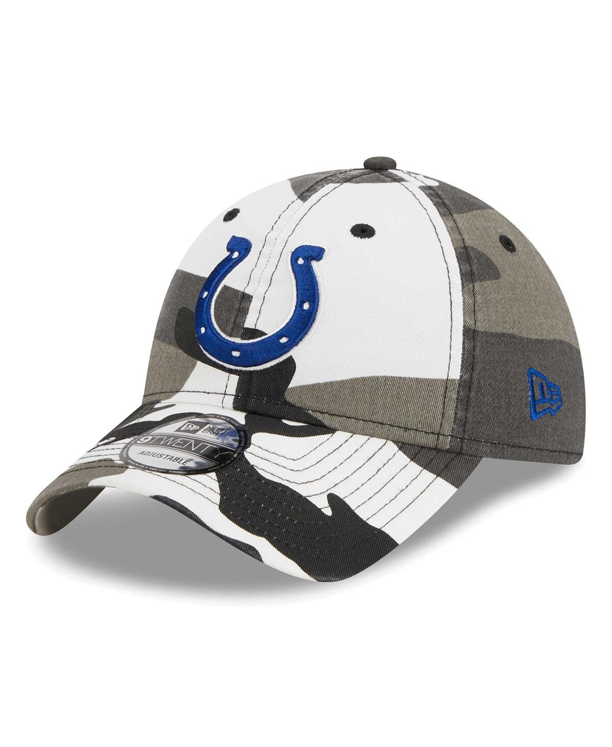 NEW ERA YOUTH BOYS AND GIRLS NEW ERA CAMO INDIANAPOLIS COLTS 9TWENTY ADJUSTABLE HAT