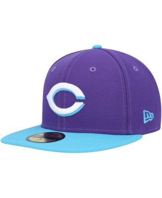 Men's Purple Cincinnati Reds Vice 59FIFTY Fitted Hat