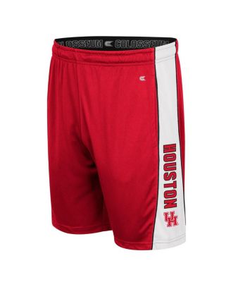 Men's Red Houston Cougars Panel Shorts